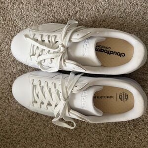 Adidas Cloudfoam White Sneakers